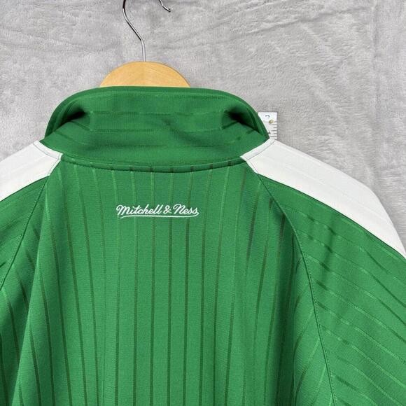 Mitchell & Ness Boston Red Sox Green Men Track Jacket Size L MLB Licensed Y2K - Picture 7 of 10